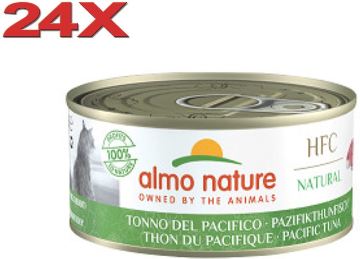 Almo Nature Almo Nature HFC - Kattenvoer - Stille Oceaan Tonijn - 24x150gr