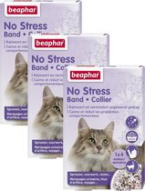 3x Beaphar No Stress Halsband voor Katten - Anti-stressmiddel