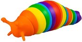 Fidget - Slug - Rainbow - fidgets - slak - regenboog kleur - speelgoed meisje - speelgoed jongen - 4 jaar - 5 jaar