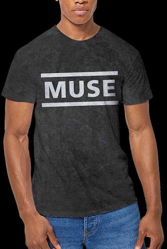 Tshirt Homme Muse - S- Logo Zwart | bol