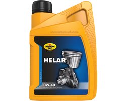 Kroon-Oil Helar 0W-40 - Vol-Synthetische Motorolie - 1 Liter - Kleurloos
