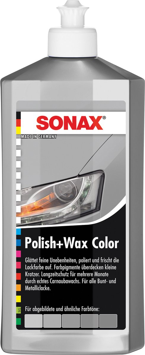 SONAX Polish + Wax Zilver/Grijs