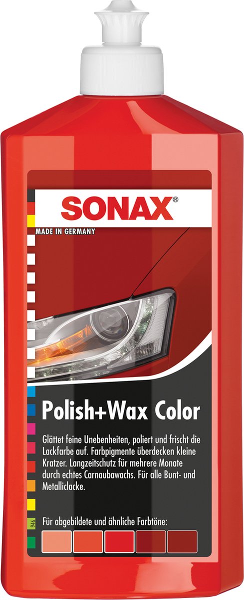 Sonax Polish + Wax Rood