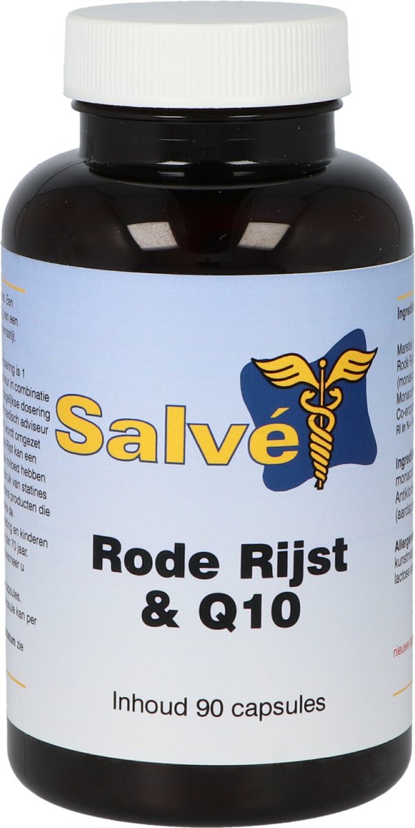 Goedkoopste Salvé Rode Rijst & Q10 - 90 vegicaps - Kruidenpreparaat