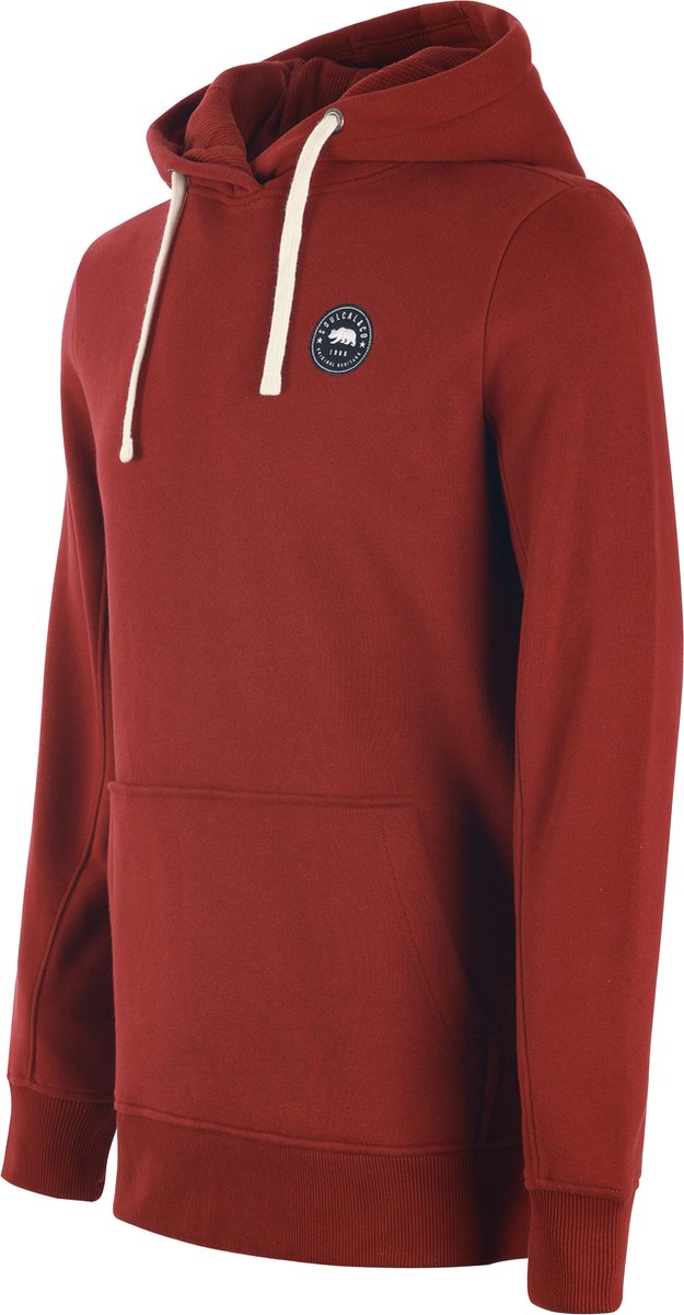 SoulCal - Sweater met Capuchon - Hoodie - Heren - Donker rood - L