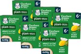 Gerber Organic for Baby Toetje Mango Kiwi - Babyvoeding Tussendoortjes 6+ maanden - 4x90g