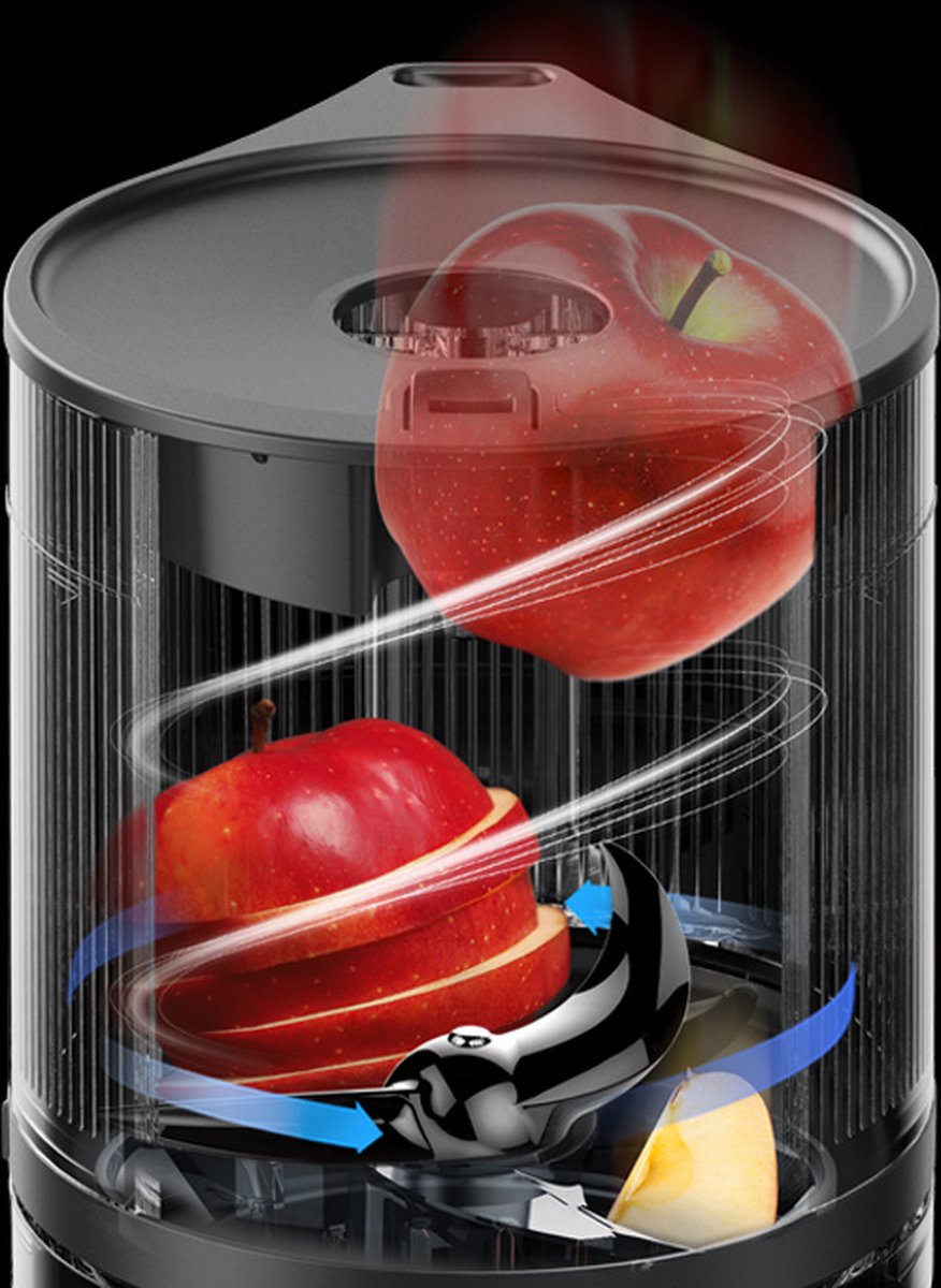 Hurom H320N Slowjuicer - Roestvrijstalen zeef, minimale pulp thumbnail 2