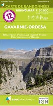 Wandelkaart Pyrénées carte 12 Gavarnie - Ordesa 1 : 50 000
