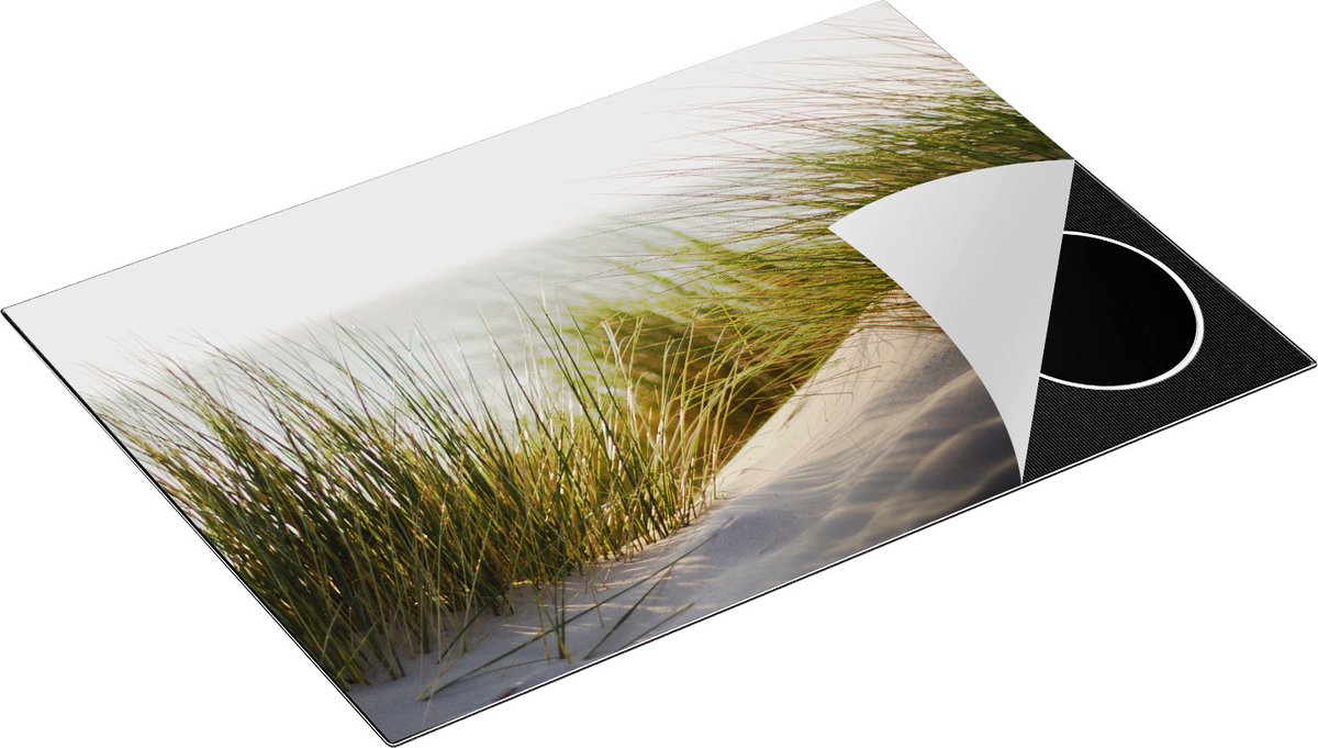 Chefcare Inductie Beschermer Strand en Duinen - 76x51,5 cm - Afdekplaat Inductie - Kookplaat Beschermer - Inductie Mat