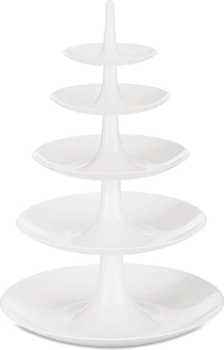 Koziol Babell Big - Etagère - 5-laags - Wit