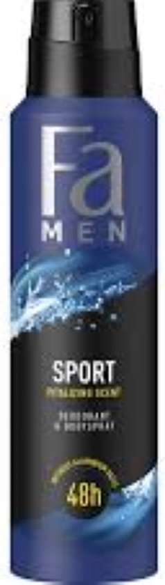 FA Deospray - Sport - Deodorant - 5x 150 ml - Voordeelverpakking - Fa