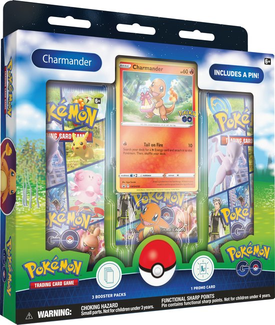 Uitdrukkelijk Heerlijk olie Pokémon Go Pin Box Collection - Charmander - Pokémon Kaarten | Games |  bol.com