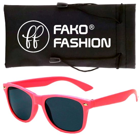 Fako Fashion® - Lunettes de soleil - Classic - Rose fluo