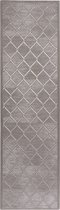 SEHRAZAT Vloerkleed, laagpolig vloerkleed, antistatisch, lichtdicht tpijt, grijs 80X150 cm
