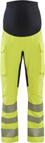 Blaklader High Vis Zwangerschapsbroek met 4-weg stretch 7100-1642 - High Vis Geel/Zwart - S