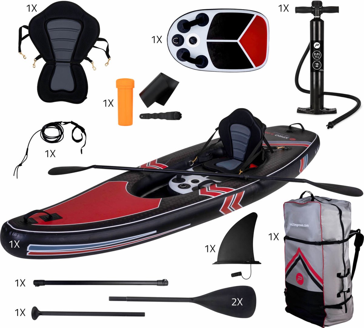 PF4 Tri Purpose Opblaasbare Sub