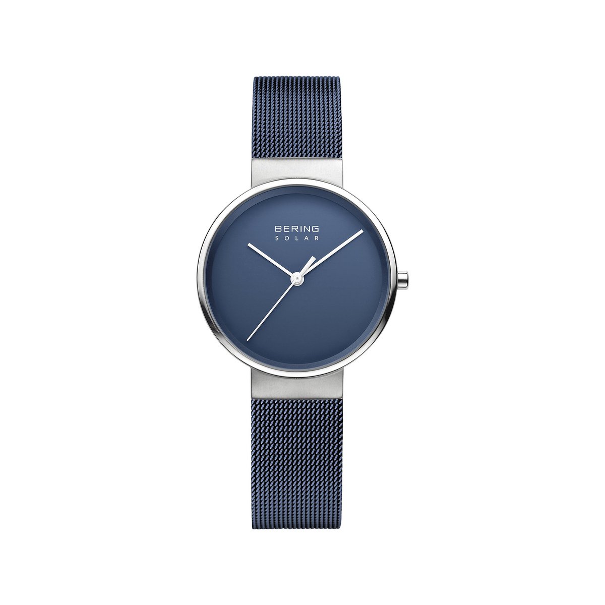 Bering- Slim Solar dames horloge 14331-307 - 31 mm - Zilver