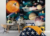 Walltastic Ruimte - Space - Planeet - Ruimtevaart - Posterbehang – Kinderbehang – XXL (305 x 244 cm) – 6 Panelen