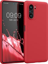 kwmobile telefoonhoesje geschikt voor Xiaomi Mi 11i / Poco F3 - Hoesje voor smartphone - Back cover in klassiek rood