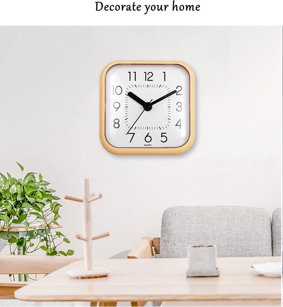 Douche klok (2022 Model) Badkamerklokje Badkamer Klok Waterdicht