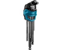 Makita Inbussleutelset 9-delig - B-65894