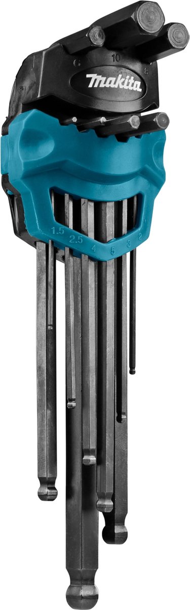 9-delig Inbussleutelset - B-65894 van Makita — cadeau in Tuin & Klussen - foto 8
