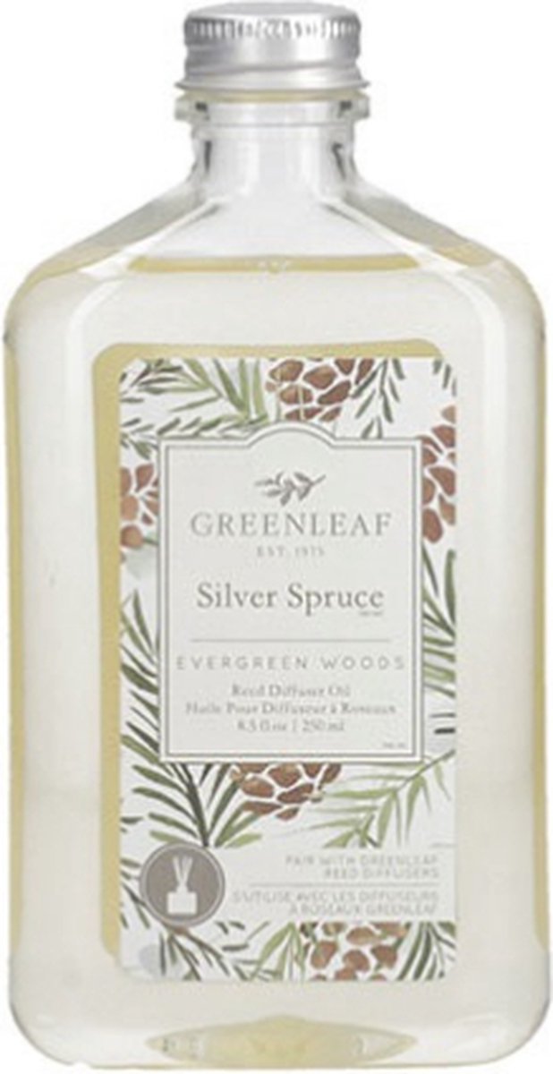 Greenleaf Diffuser Refil Oil Silver Spruce