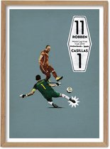 Teen van Casillas - Voetbal poster - WK finale - FC Kluif