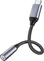 AdroitGoods USB C naar Aux Adapter - Geschikt voor Samsung / Huawei / Xiaomi - USB C naar Headphone Jack - USB C naar Aux Headphone Jack - Samsung Audio Jack