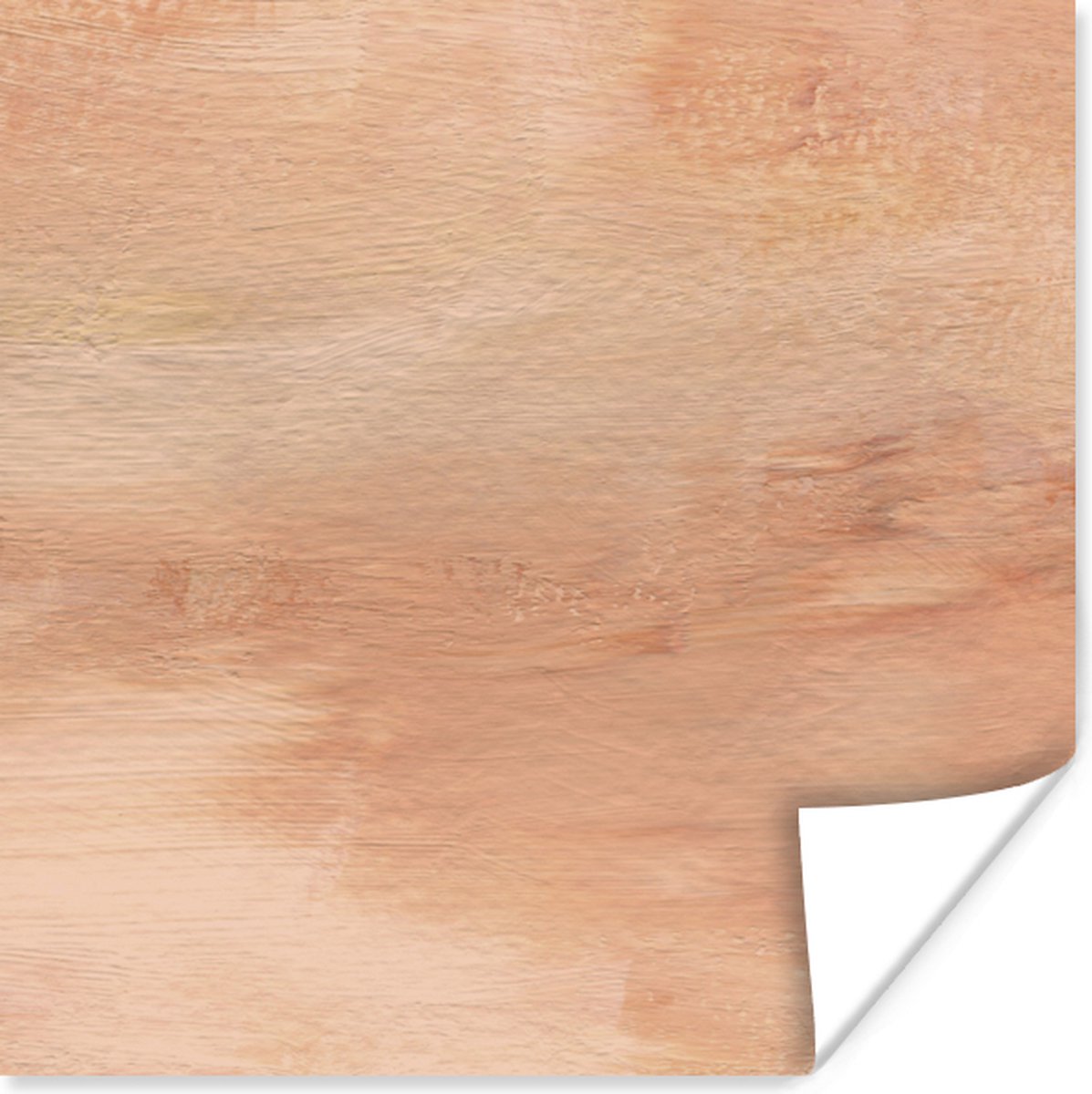 Poster Verf - Abstract - Design - Roze - 30x30 cm