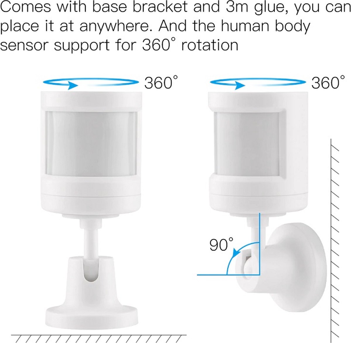 MOES Tuya ZigBee Motion Sensor - PIR thumbnail 3
