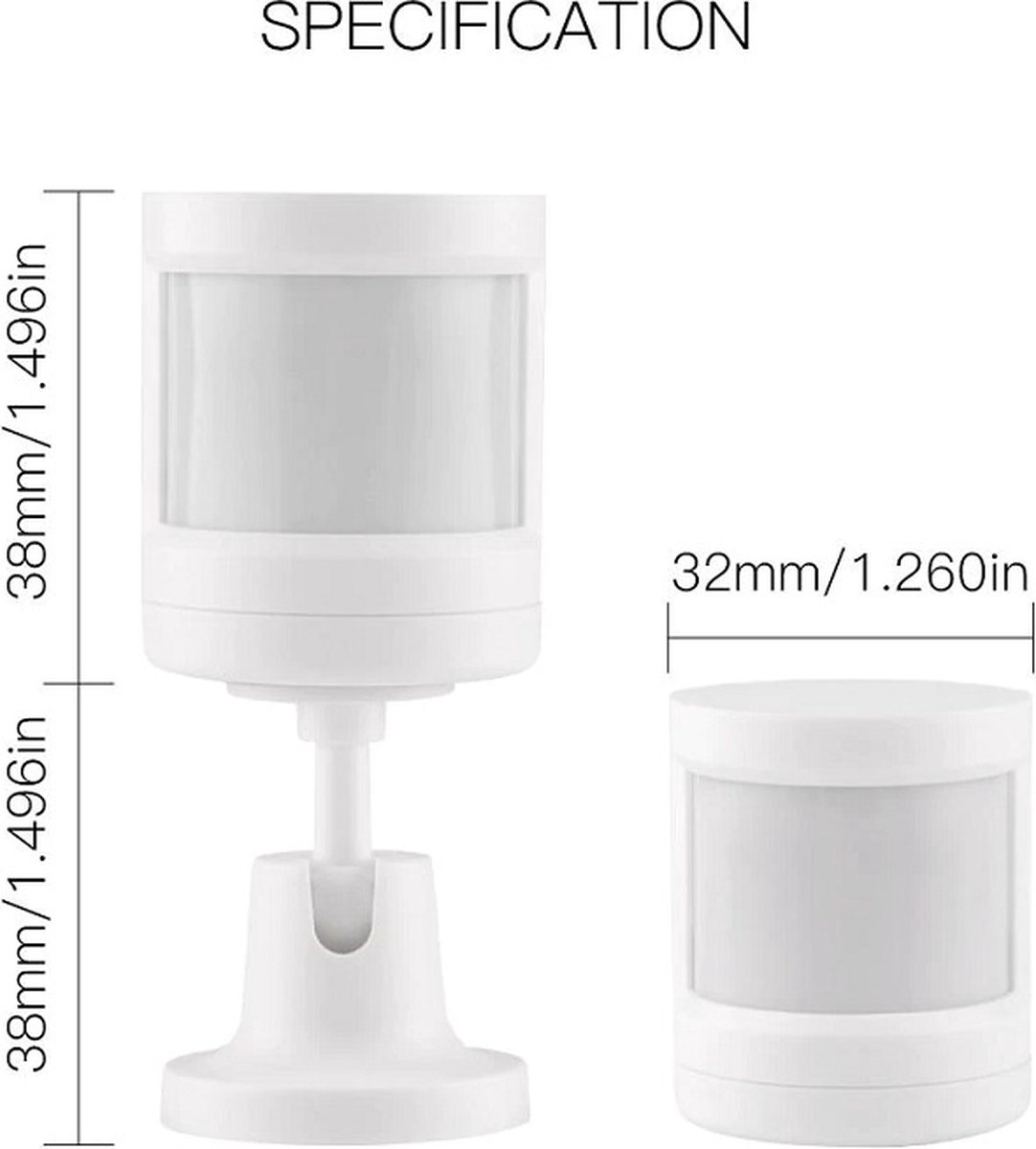 MOES Tuya ZigBee Motion Sensor - PIR thumbnail 5