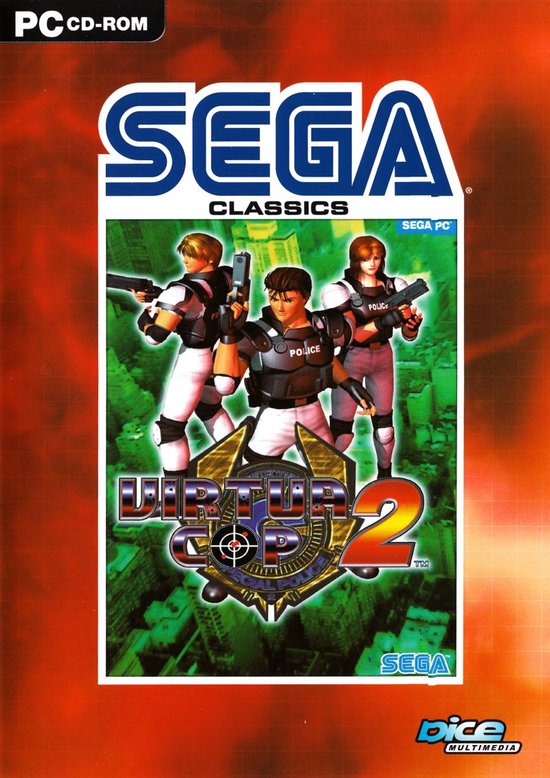 Virtua Cop 2 - Jeu PC Sega D'occasion En Super état - Version Française