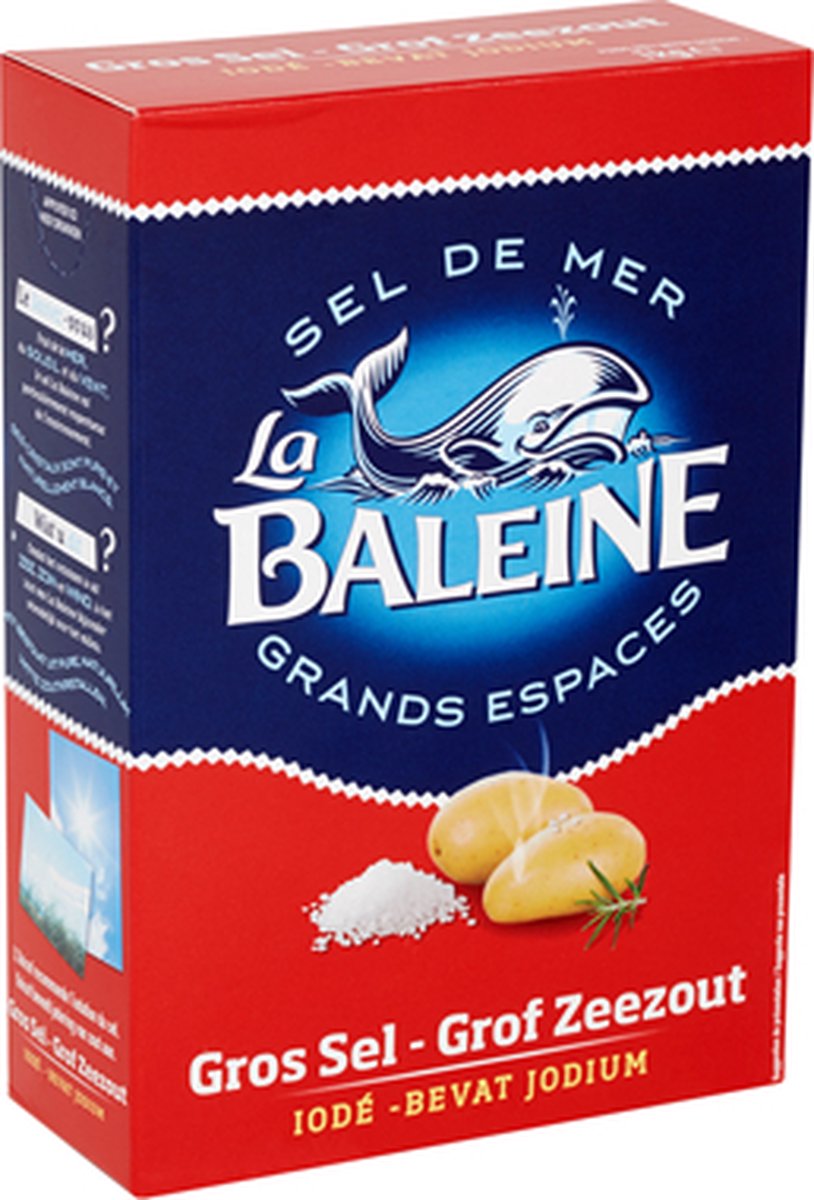 La Baleine Grof Zeezout 1 kg
