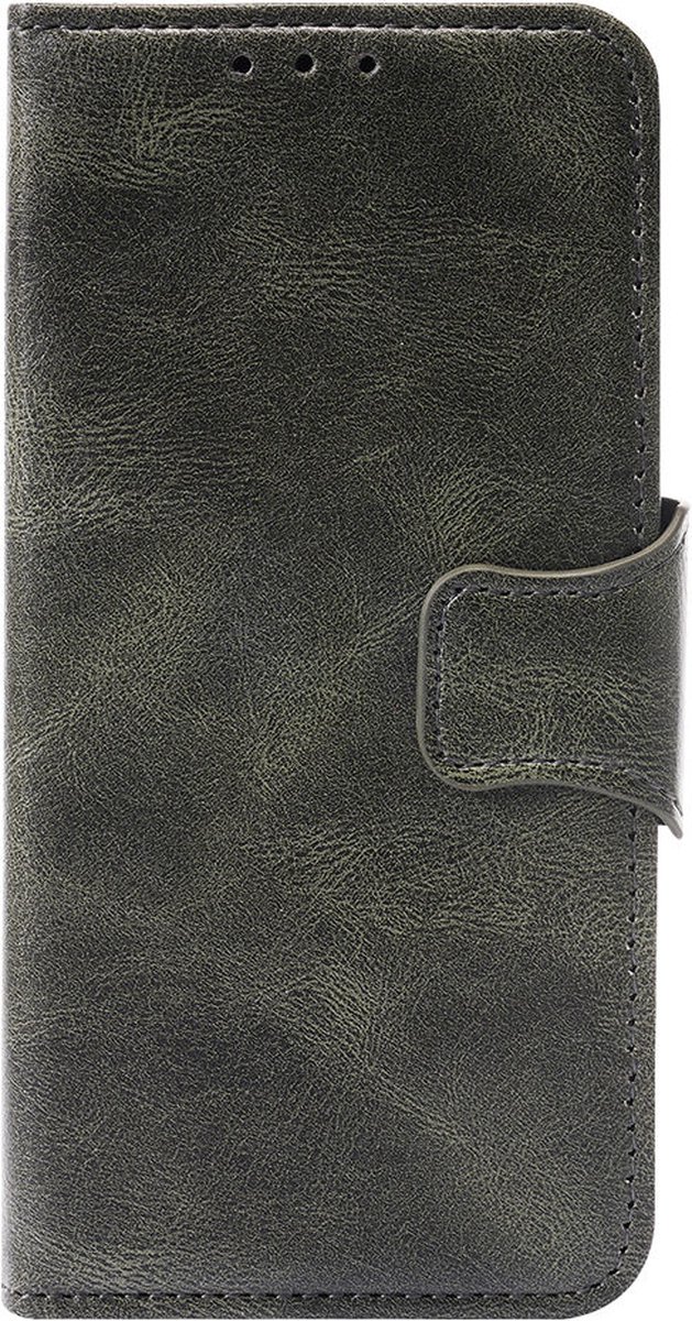 Shop4 - Samsung Galaxy S22 Plus Hoesje - Wallet Case met Pasjeshouder Cabello Groen