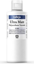 Vallejo 27653 Vernis polyuréthane Ultra mat - Flacon de Peinture 200 ml