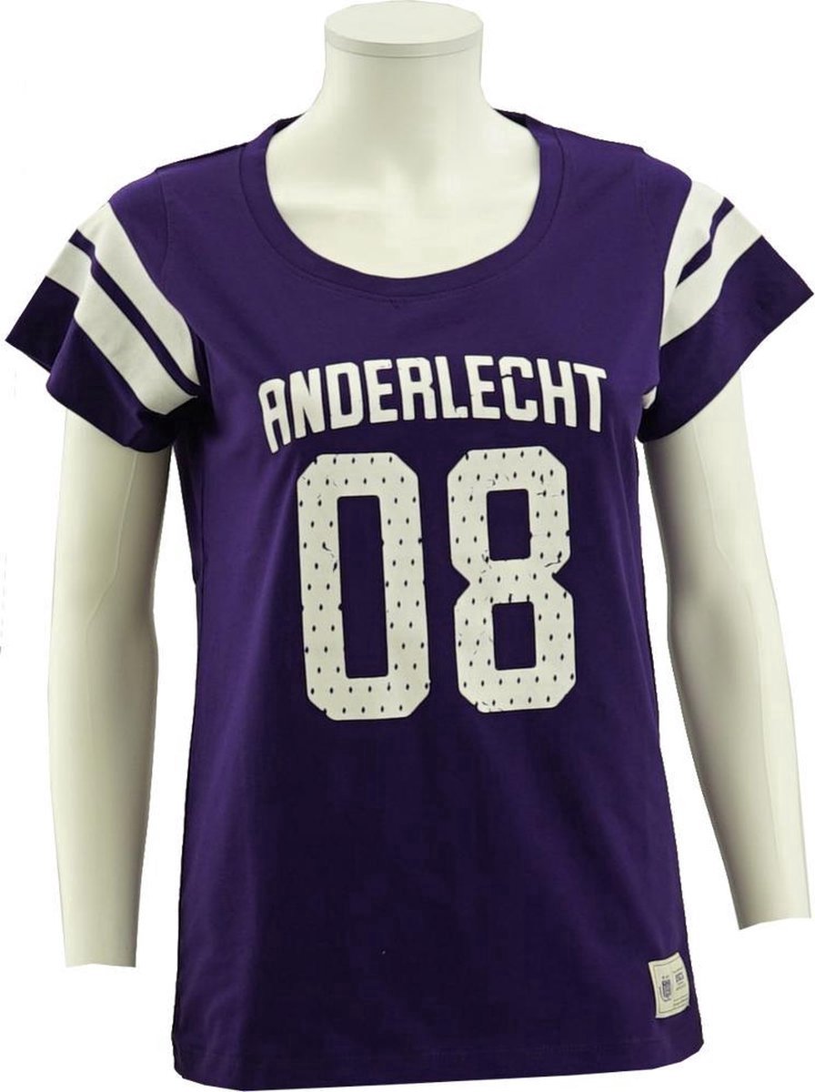 RSC Anderlecht paars t-shirt dames 08 maat XXL
