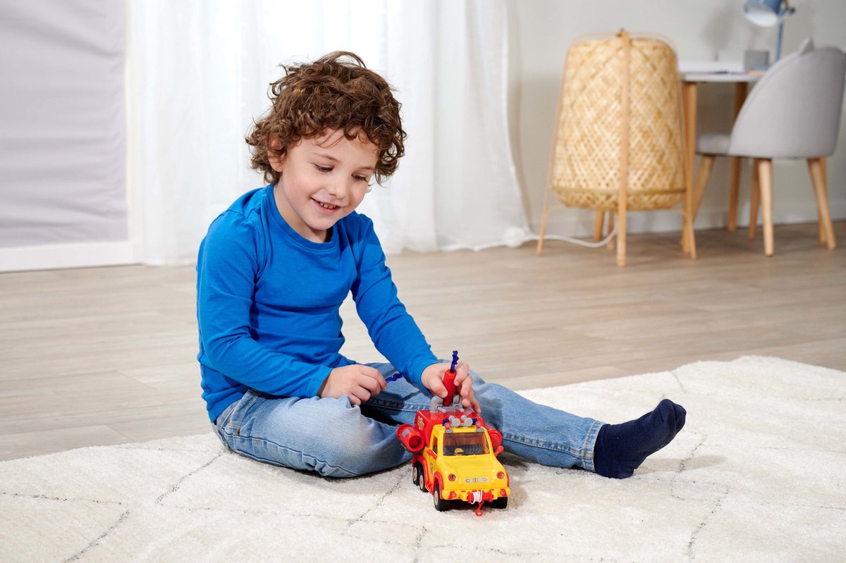 Simba - Brandweerman Sam Brandweerauto Venus 2.0 met figuur - Speelgoedvoertuig - vanaf 3 jaar — afbeelding 8