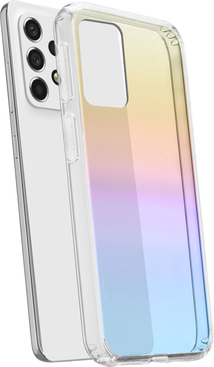 Cellularline - Samsung Galaxy A53 5G, hoesje prisma, iriserend