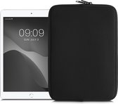 kwmobile universele tablet hoes - Stevige stijlvolle hoes voor tablets - Neopreen tablet sleeve - geschikt voor 9,7"-11" Tablet - zwart