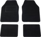 Carpoint Automatenset Malibu Universal Textile Noir 4 pièces