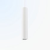 Focus Tube hanglamp voor 1-fase railverlichting - GU10 - 30cm tube - Wit - Dimbaar