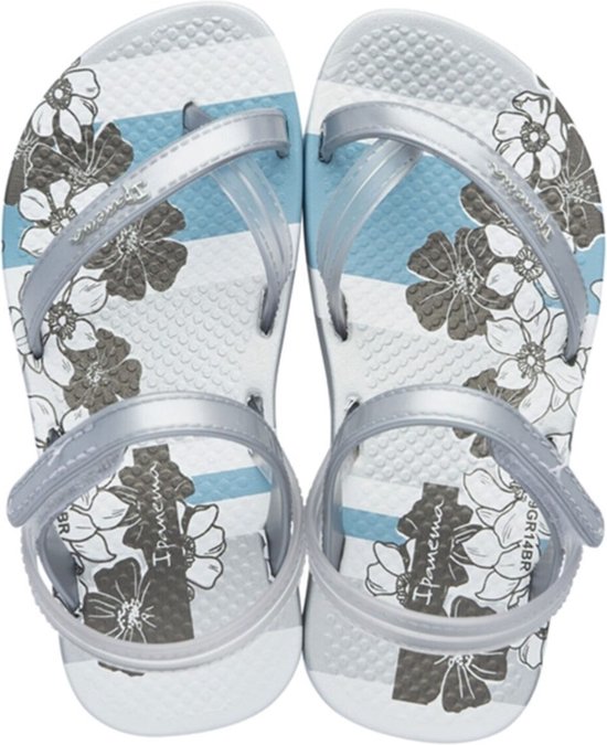 Ipanema slippers - fashion sandal - Grijs/ Wit/ Blauw
