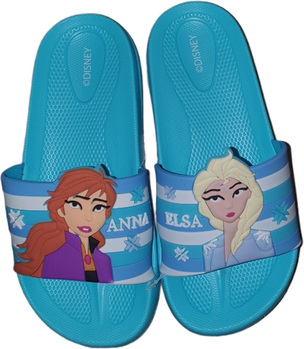 Disney Frozen Meisjes Slippers - blauw - Maat 31/32