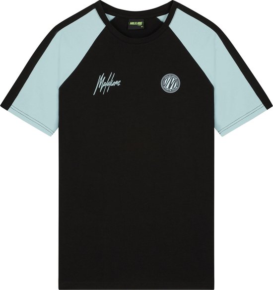 Malelions - Sport Striker T-shirt black/turquoise