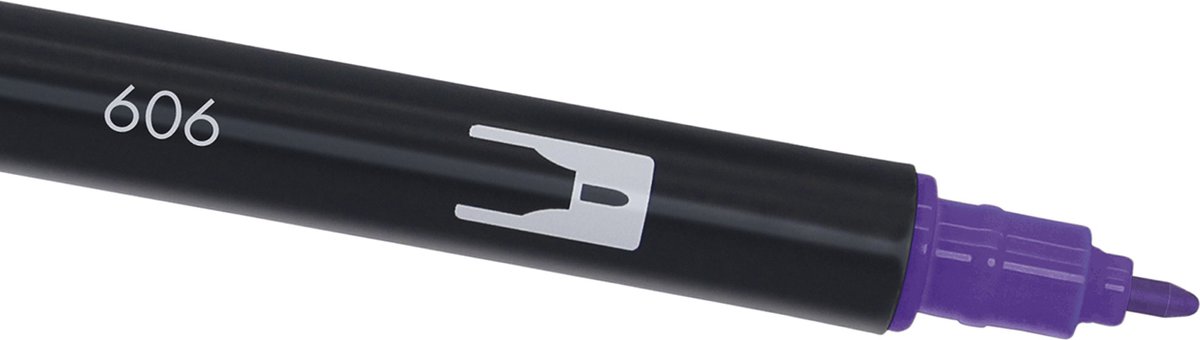 Tombow Brush pen - ABT 606 - Dual Brushpen - Violet - Paars — afbeelding 5