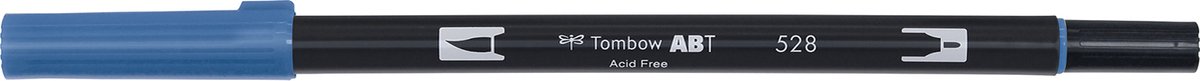 Tombow Brush pen - ABT 528 - Dual Brushpen - Navy Blue - Blauw