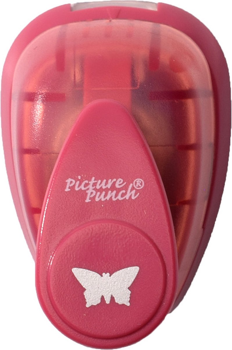 Vaessen Creative Pons - Figuurpons - Vlinder - 8 x 10 mm