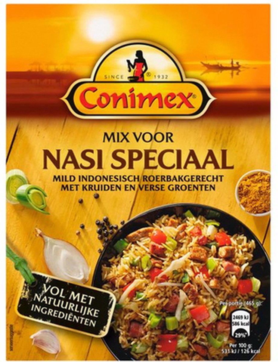Goedkoopste Conimex | Kruidenmix | Nasi Speciaal | 12 x 36 gram
