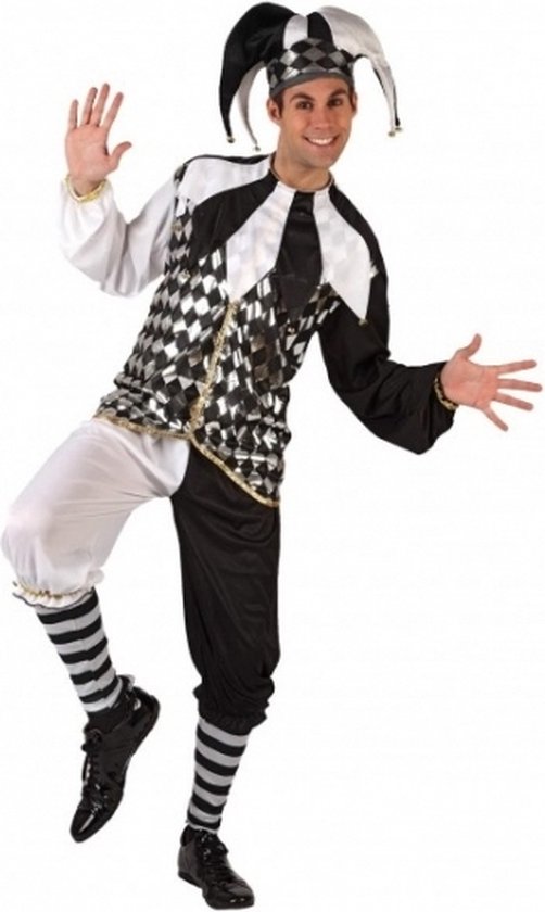 Costume arlequin homme 50 (m) - costume de clown | bol.com